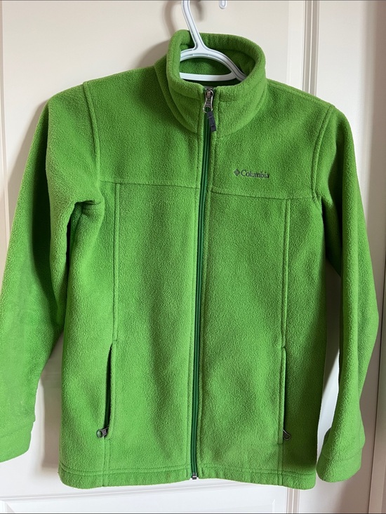 Columbia Other - Columbia Kids Lime Green Full-Zip Fleece Jacket